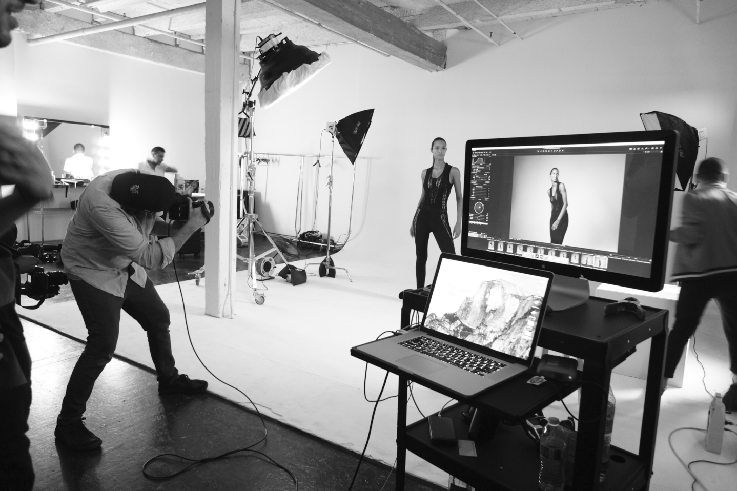 Behind the scenes with New York Fashion Photographer
