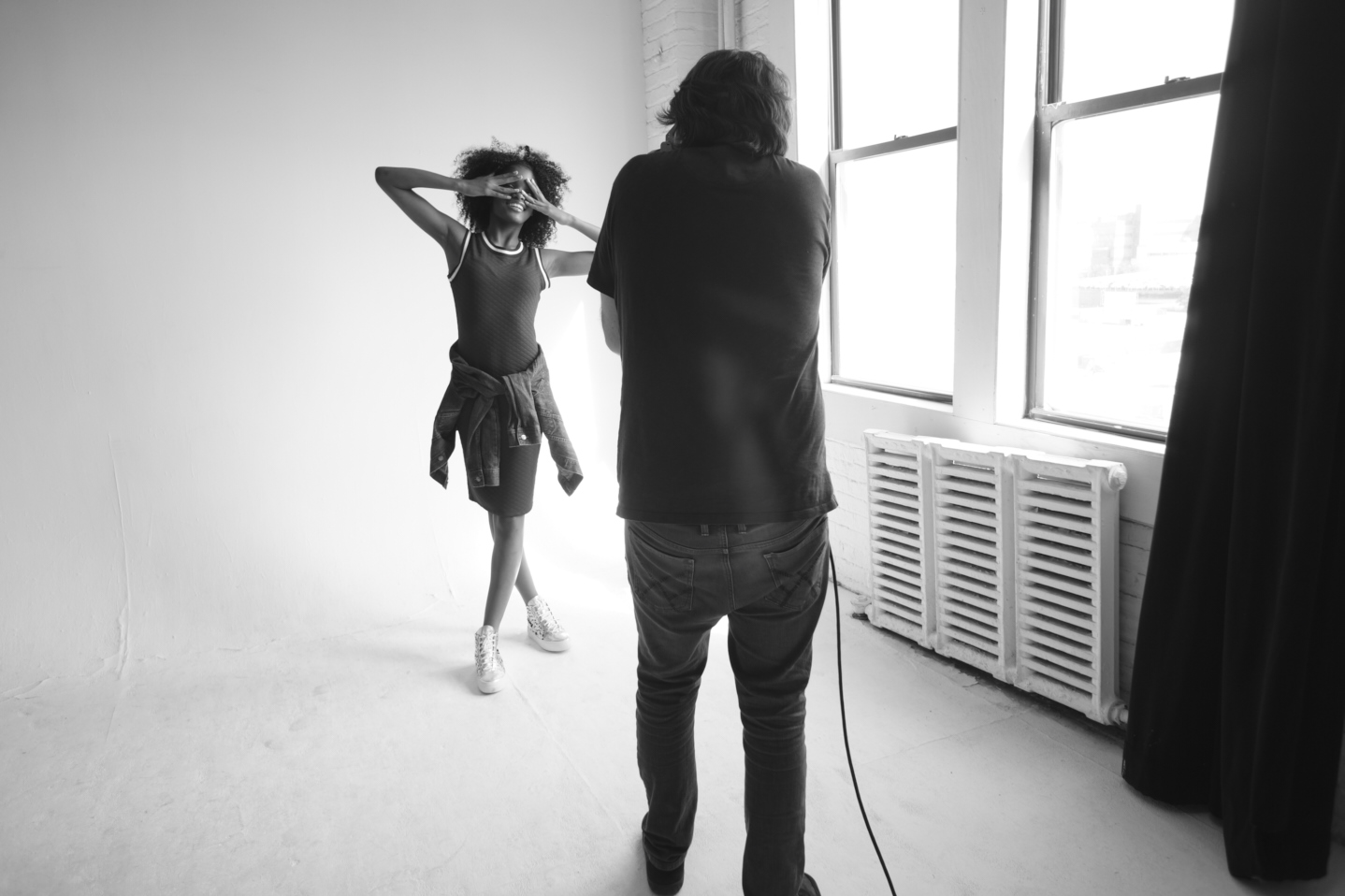 Behind the scenes with New York Fashion Photographer