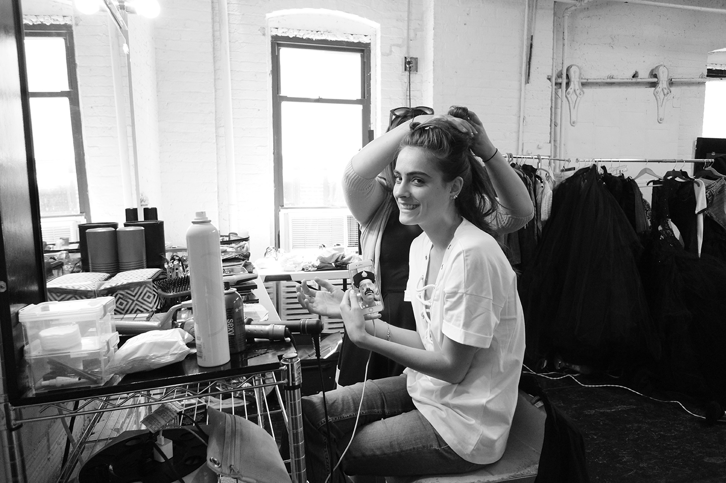 Grayson-Hoffman-Behind-The-Scenes-New-York-Studio-IMG-Women-Models-LIC-Studio-Long-Isalnd-City-Fashion-Images-On-Set-1