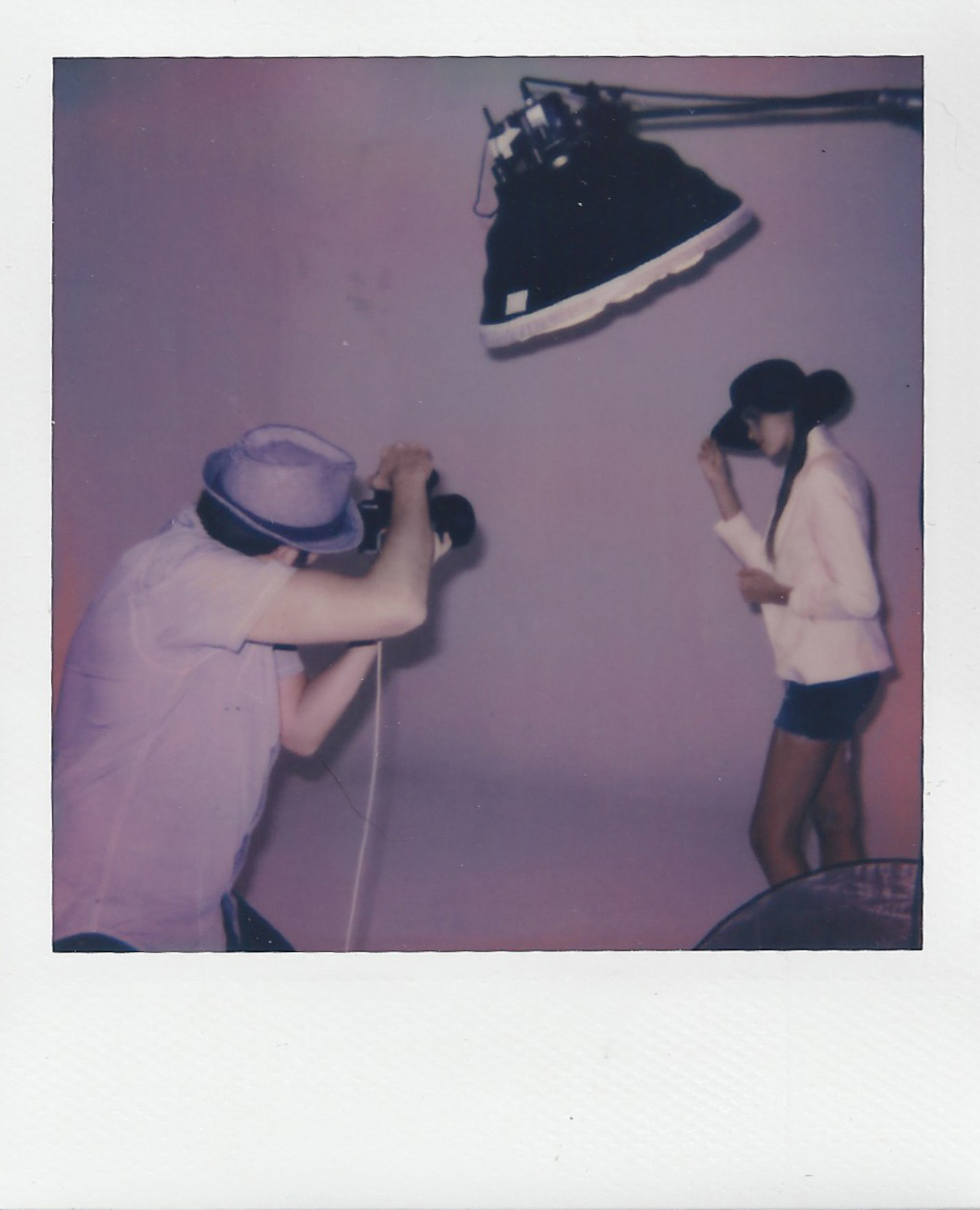 NYC_Fashion_Photographer_Polaroid_Behind_The_Scenes_Photoshoot_Impossible_Film_Camera_Miami_Studio_Model