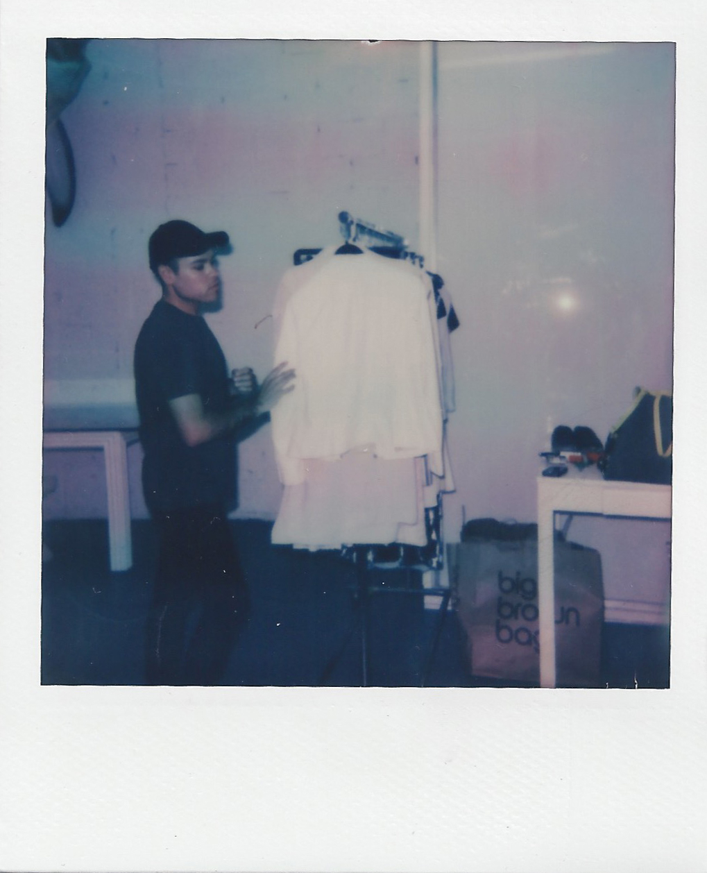 NYC_Fashion_Photographer_Polaroid_Behind_The_Scenes_Photoshoot_Impossible_Film_Camera_Models_Stylist_Michael_Rosenberg_Little_river_Studios_Miami